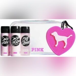 Victoria's Secret PINK Coconut Oil 5 pc Gift Set